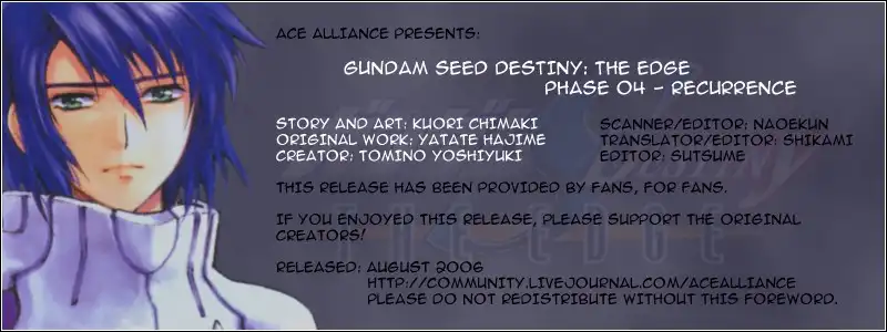 Kidou Senshi Gundam SEED Destiny the Edge Chapter 4 1